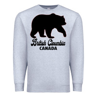 Heather Grey British Cloumbia Canada Premium Sweatshirt - Bettercallsaul