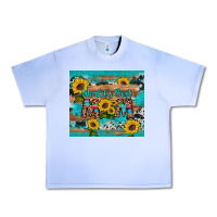 Grape Ice world's best mom sunflower leopard cowhide Urban Heavy Tee - Artiststas