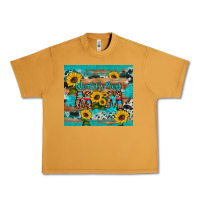 Peanut Butter world's best mom sunflower leopard cowhide Urban Heavy Tee - Artiststas