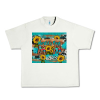 Pistachio world's best mom sunflower leopard cowhide Urban Heavy Tee - Artiststas