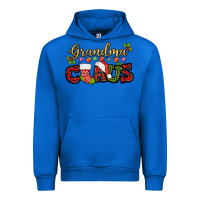 Cobalt Grandma claus with christmas gift sock mother's Urban Hoodie - HowdyJamesFarm