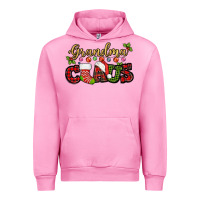 Fuchsia Pink Grandma claus with christmas gift sock mother's Urban Hoodie - HowdyJamesFarm