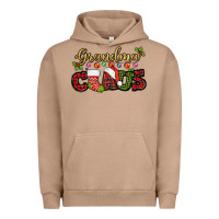 Pigment Burro Grandma claus with christmas gift sock mother's Urban Hoodie - HowdyJamesFarm