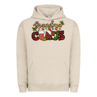 Pigment French Oak Grandma claus with christmas gift sock mother's Urban Hoodie - HowdyJamesFarm