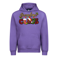 Tulip Grandma claus with christmas gift sock mother's Urban Hoodie - HowdyJamesFarm