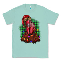 Seafoam christmas rooster Classic Tee - BarkalooDesign