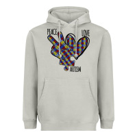 Moon Dust Peace Love Autism Heavyweight Hoodie - Bettercallsaul