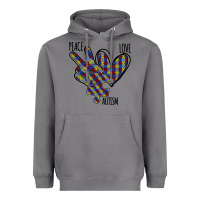 Storm Peace Love Autism Heavyweight Hoodie - Bettercallsaul