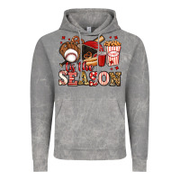 Cloud Rock tis the season baseball Vintage Hoodie - Jasminsmagicworld
