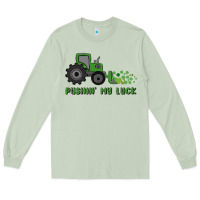 Matcha pushin' my luck Long Sleeve Tee - MaliasSmallBusiness