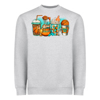Heather Grey basketball coffee cups Heavyweight Sweatshirt - Jasminsmagicworld
