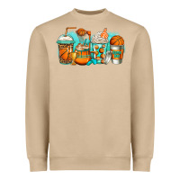 Mushroom basketball coffee cups Heavyweight Sweatshirt - Jasminsmagicworld