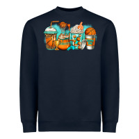Navy basketball coffee cups Heavyweight Sweatshirt - Jasminsmagicworld