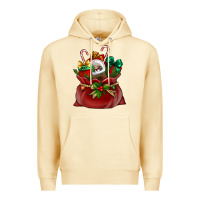 Pina Colada Chrismas Santa claus bag Premium Hoodie - NancyCooperArtShop
