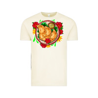 Vintage Arctic empanadas plate and roses Vintage Tee - AdoDesignShop