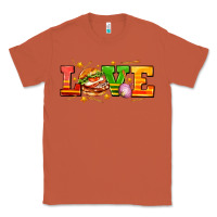 Copper love with hamburger Classic Tee - AdoDesignShop