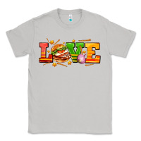 Moon Dust love with hamburger Classic Tee - AdoDesignShop