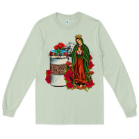 Matcha our lady of guadalupe coffee Long Sleeve Tee - JahusDesignShop