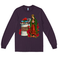 Plum our lady of guadalupe coffee Long Sleeve Tee - JahusDesignShop