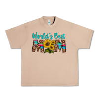 Burro world's best mom sunflower Urban Heavy Tee - Artiststas