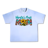 Grape Ice world's best mom sunflower Urban Heavy Tee - Artiststas