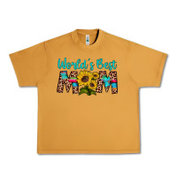 Peanut Butter world's best mom sunflower Urban Heavy Tee - Artiststas