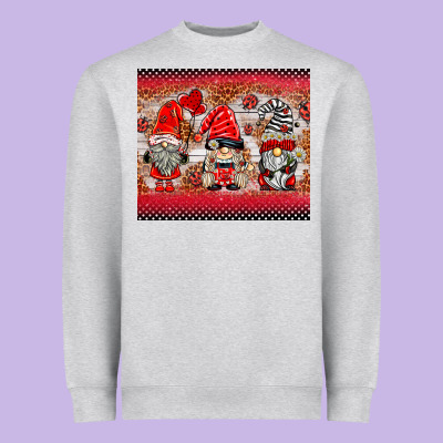 Ladybug Gnomies Heavyweight Sweatshirt Designed By Barkaloodesign