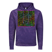 Cloud Purple halloween witch symbols seamless pattern Vintage Hoodie - BundleAndBundleShop