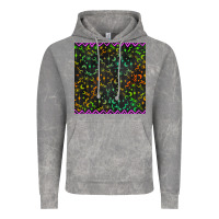 Cloud Rock halloween witch symbols seamless pattern Vintage Hoodie - BundleAndBundleShop