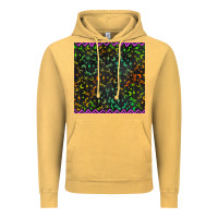 Vintage Mustard halloween witch symbols seamless pattern Vintage Hoodie - BundleAndBundleShop