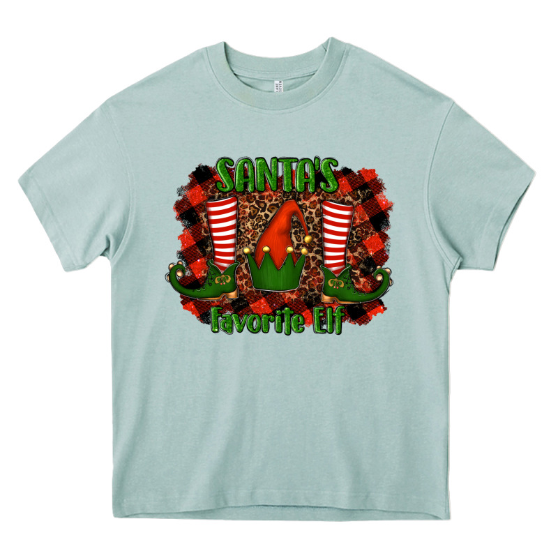 Santa's Favorite Elf Heavy Core Tee by RanaPortraitStore | Teevron
