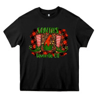 Black santa's favorite elf Heavy Core Tee - RanaPortraitStore