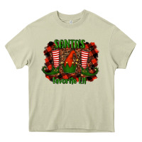 Mossy santa's favorite elf Heavy Core Tee - RanaPortraitStore