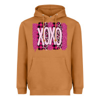 Meerkat Love Xoxo Brushstrokes Valentines Heavyweight Hoodie - Bettercallsaul