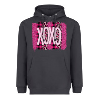 Smoke Love Xoxo Brushstrokes Valentines Heavyweight Hoodie - Bettercallsaul