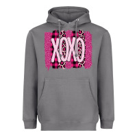Storm Love Xoxo Brushstrokes Valentines Heavyweight Hoodie - Bettercallsaul