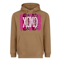 Toasted Coconut Love Xoxo Brushstrokes Valentines Heavyweight Hoodie - Bettercallsaul