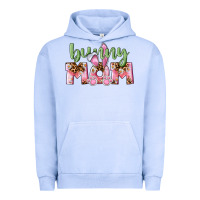 Pigment Grape Ice Happy Easter Bunny Mom Urban Hoodie - CowGirlArtShop
