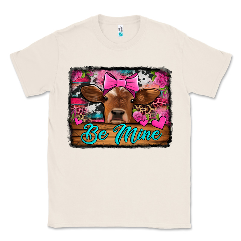 Be Mine Valentine's Day Cow Classic Tee by Jasminsmagicworld | Teevron
