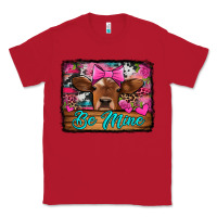 Red be mine valentine's day cow Classic Tee - Jasminsmagicworld
