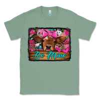 Sage be mine valentine's day cow Classic Tee - Jasminsmagicworld