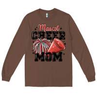 Chestnut mascot cheer mom Long Sleeve Tee - MaliasSmallBusiness
