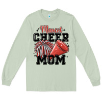 Matcha mascot cheer mom Long Sleeve Tee - MaliasSmallBusiness