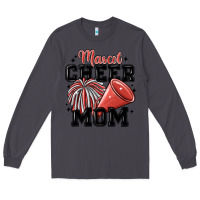 Smoke mascot cheer mom Long Sleeve Tee - MaliasSmallBusiness