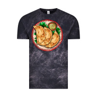 Cloud Black empanada Vintage Tee - AdoDesignShop