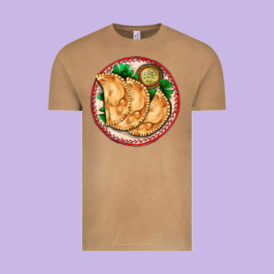 Empanada Vintage Tee Designed By Adodesignshop