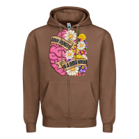 Chestnut your anxiety is a lying bitch Zipper Hoodie - MaliasSmallBusiness