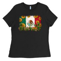 Black mexican flag Ladies Tee - Zillion Design Studio