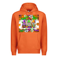 Carrot Halloween Gnomes Premium Hoodie - texasbilliewilder