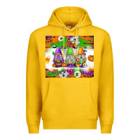 Lemon Halloween Gnomes Premium Hoodie - texasbilliewilder